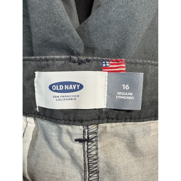 Old Navy Boy's Short 16R Flag Adjustable Waistline Beach Summer Casual Preppy‎ - Picture 5 of 7